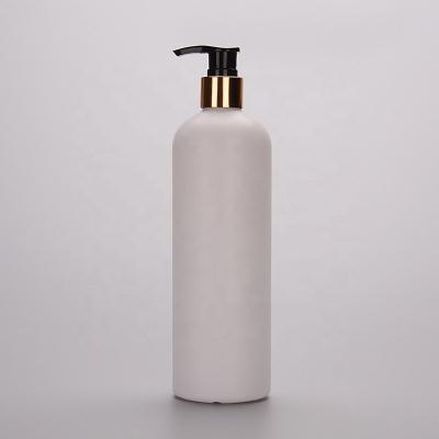 China HDPE Plastic Shower Gel Bottles , 500ml Plastic Shampoo Bottles With Pump for sale