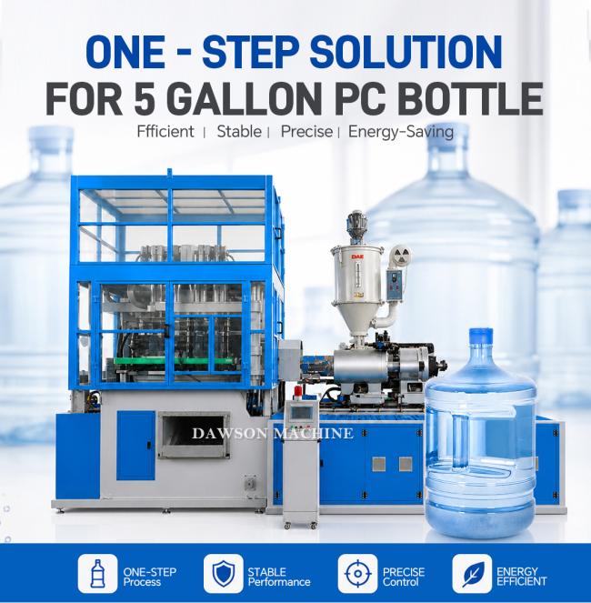 PC bottle injection stretch blow molding machine overview