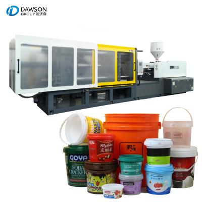 China Plastic Oil Gallon Injection Molding Machine 19L 20L Buckets Coating Paint Bucket With Handle for sale