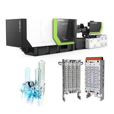 China High Efficiency Plastic PET Injection Molding Machines Preform Making 52mm for sale