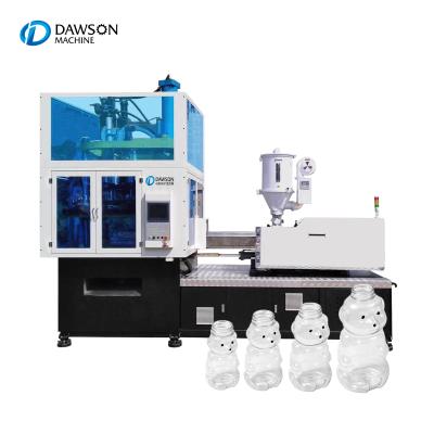 China PET One Step Injection Stretch Blow Molding Machine Honey Bear Bottles High Speed ISBM for sale