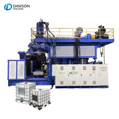 China Chemical Double Layer IBC Tank Blow Molding Machine Plastic Litre HDPE 1000L 220L 55 Gallon Making Machinery for sale