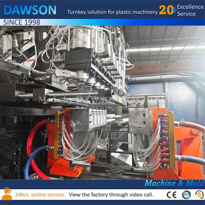 China High Productivity HDPE Wide Mouth Straight-Sided Canister Making Machine with 5 Die Heads for sale