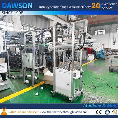 China HDPE Food Grade Wide Mouth Jars and Containers Blow Molding Machines for Single Station 5-Head Blow Molder for sale