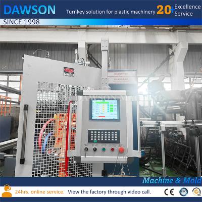 China HDPE Food Grade Wide Mouth Jars and Containers Blow Molding Machines for Single Station 5-Head Blow Molder for sale