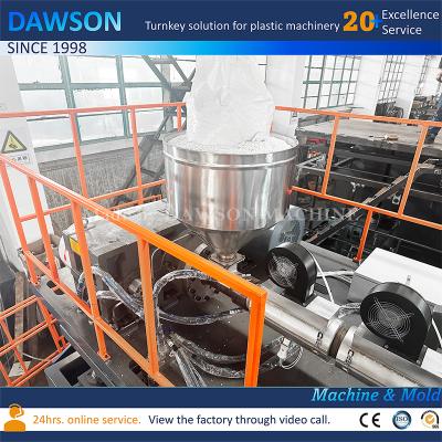 China HDPE Food Grade Wide Mouth Jars and Containers Blow Molding Machines for Single Station 5-Head Blow Molder for sale