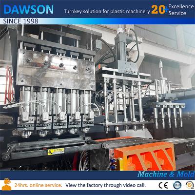China HDPE Food Grade Wide Mouth Jars and Containers Blow Molding Machines for Single Station 5-Head Blow Molder for sale