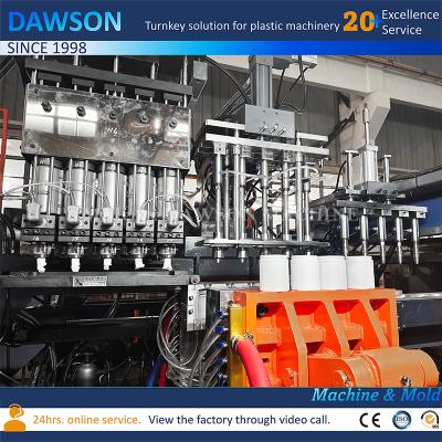 China Automatic Single Station 5-Head Extrusion Blow Molding Machine for Wide Mouth HDPE Canisters for sale