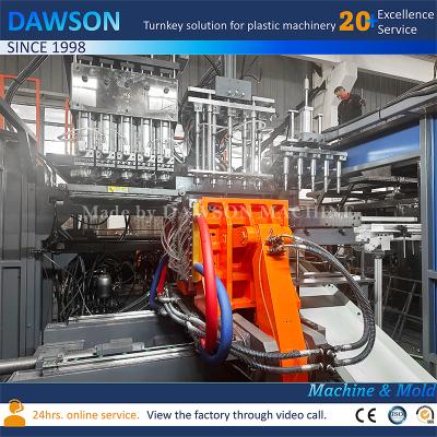 China Versatile Wide Mouth HDPE Canister Blow Molder Extrusion Blow Molding Machines for Household Chemicals for sale