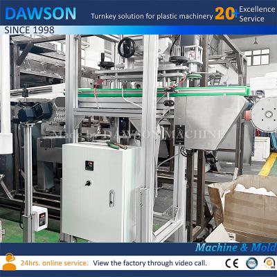 中国 広口 HDPE 容器用 単ステーション 5 台式 突出頭 吹出型 鋳造 機 販売のため