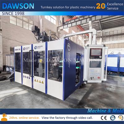 China Máquina de fabricación de contenedores de plástico DSB80-30L Extrusión Máquinas de moldeo por soplado para jericanas de HDPE de 10L 20L 30L en venta