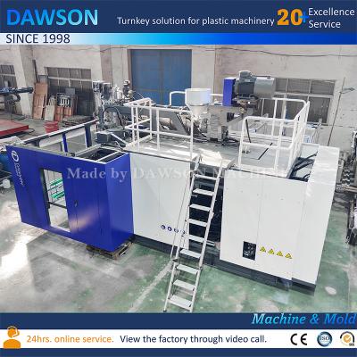 China Máquina de fabricación de contenedores de plástico DSB80-30L Extrusión Máquinas de moldeo por soplado para jericanas de HDPE de 10L 20L 30L en venta