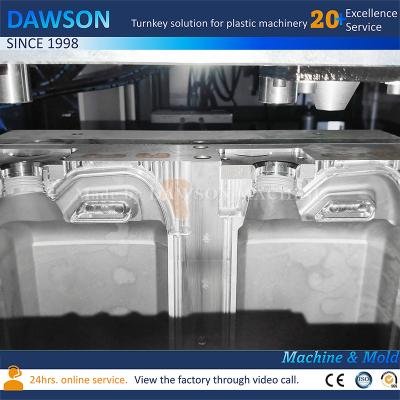 Cina DSB90II Automatica a doppia testa a soffiatura 5L HDPE Jerry Can Blow Molding Machine Extrusion Blow Molding Machine in vendita