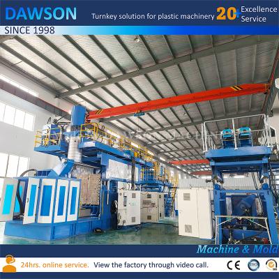China 1000L Extrusionsblasformmaschine mit Akkumulatorkopf für die Produktion von IBC-Tanken mit hoher Produktivität zu verkaufen