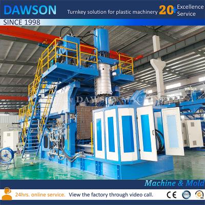 China 1000L Extrusionsblasformmaschine mit Akkumulatorkopf für die Produktion von IBC-Tanken mit hoher Produktivität zu verkaufen
