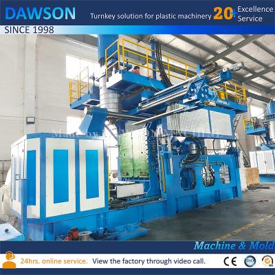 China Máquina de Moldagem por Sopro para Tanque IBC de 1000L Custo-Efetiva com Design de Cabeçote Acumulador e Sistema de Servo Motor à venda