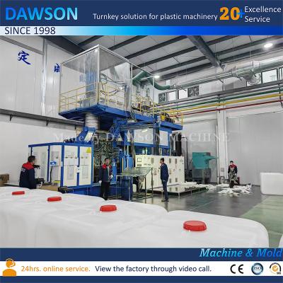 China 1000L Extrusionsblasformmaschine mit Akkumulatorkopf für die Produktion von IBC-Tanken mit hoher Produktivität zu verkaufen