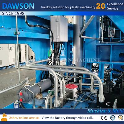 China Máquina de Moldagem por Sopro IBC Refurbished de 1000L com Design de Cabeça Acumuladora e Sistema de Servo Motor para Produção de Tambores Plásticos à venda