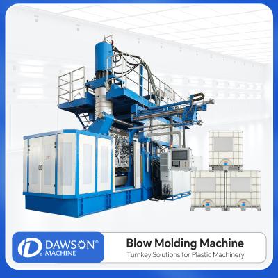 China Máquina de Moldagem por Sopro IBC Refurbished de 1000L com Design de Cabeça Acumuladora e Sistema de Servo Motor para Produção de Tambores Plásticos à venda