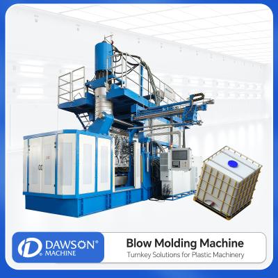 Chine Machine de moulage par soufflage par extrusion pour IBC de 1000L avec haute productivité et conception à tête accumulateur à vendre