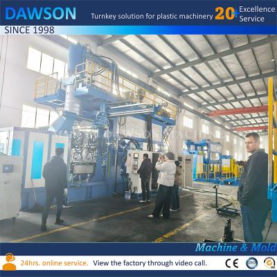 China 1000L Hochproduktivitäts-Extrusionsblasformmaschine mit Akkumulatorkopf für die IBC-Tankproduktion zu verkaufen