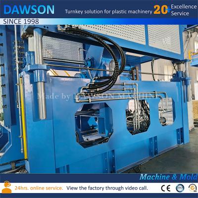 China 1000L Hochproduktivitäts-Extrusionsblasformmaschine mit Akkumulatorkopf für die IBC-Tankproduktion zu verkaufen