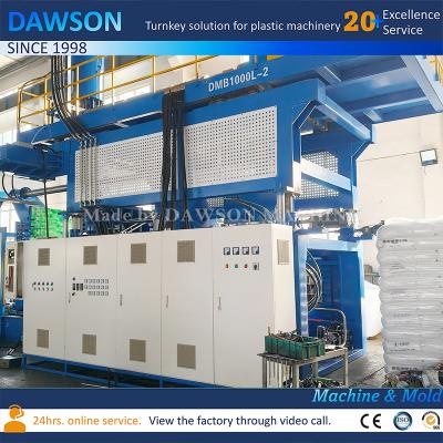 Chine Machine de moulage par soufflage par extrusion pour IBC de 1000L avec haute productivité et conception à tête accumulateur à vendre