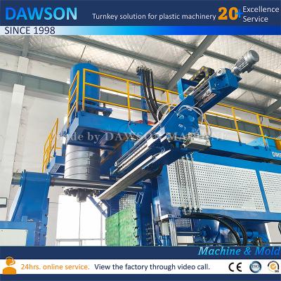 Chine Machine de moulage par soufflage par extrusion pour IBC de 1000L avec haute productivité et conception à tête accumulateur à vendre