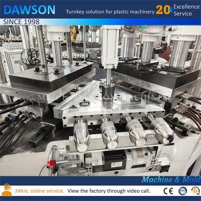 Cina Macchina per stampaggio a iniezione-soffiaggio automatica ad alta efficienza per contenitori di crema in PET con tensione 220V/380V in vendita