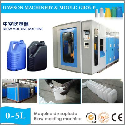 China Full Automatic Custom Designed Oil Drum Bottle Irrigular Shaped Container Making Auto-Deflashing Blow Molding Machine for sale