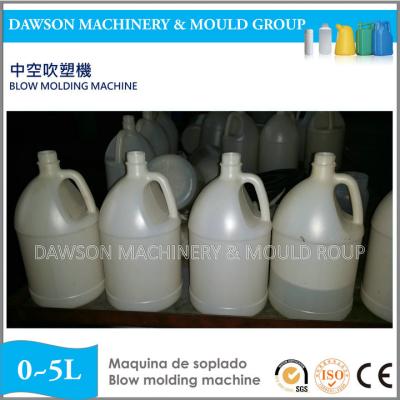 China el moldear económico del extrusor de la botella del lubricante del HDPE 4L hecho a máquina en máquina del moldeo por insuflación de aire comprimido de China en venta