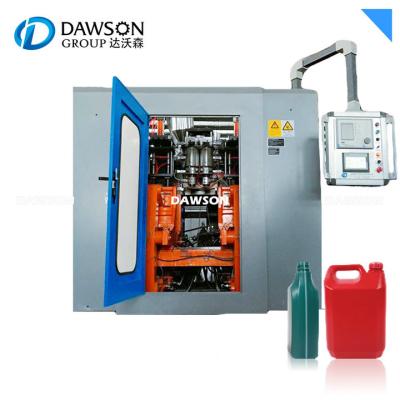 China 5L HDPE Lubricant Bottle Double Station Blow Moulding Machine for sale
