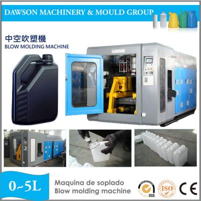 China 1L 5L HDPE PP Plastic Bottle Extrusion Blow Molding Machine for sale