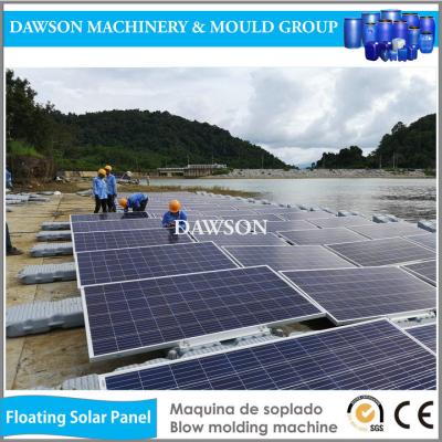 China Sistema superior solar flotante superficial del panel solar del grado del agua plástica del HDPE que hace por la máquina del moldeo por insuflación de aire comprimido en venta