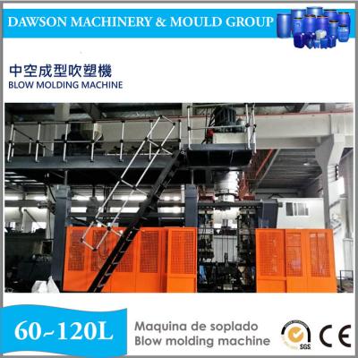 China Plastic Pallets Road Barrier Traffic Barriers Extrusion Blow 120L Barrels Drums Pallets High Speed Molding Machine for sale