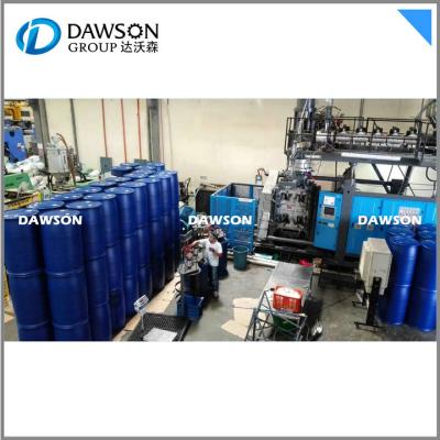 China 220 Liter PVC HDPE Pet Blow Molding Machine Plastic Blowing Drums Single Station for sale