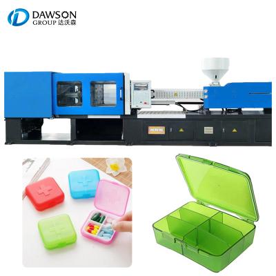 China Plastic Portable Medicine Box Travel Outdoor Durg Compartments Mini Sorting Container Injection Molding Machine for sale