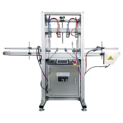 China 4 Head Automatic Equipment Plastic bottle jerrycan Injection Oil Bottles Molding Leak Tester Machine for sale
