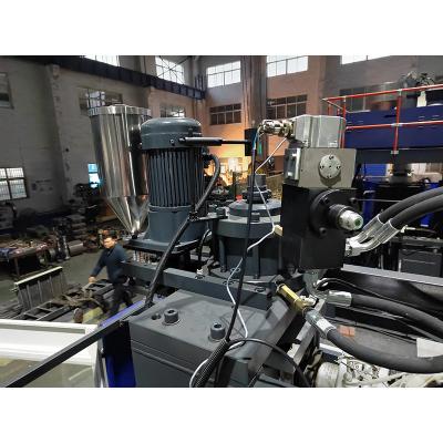 Chine 10L à la machine empilable de soufflage de corps creux d'extrusion de baril de bouteille d'huile de jerrycan du HDPE 30L à vendre