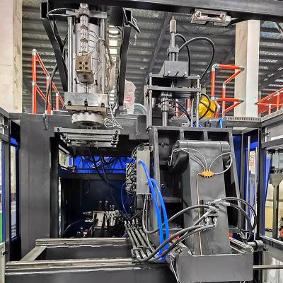 Chine 10L à la machine empilable de soufflage de corps creux d'extrusion de baril de bouteille d'huile de jerrycan du HDPE 30L à vendre