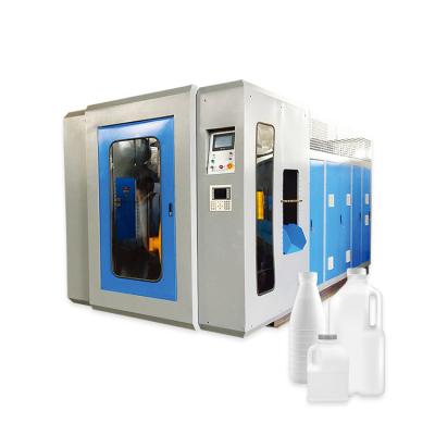 China PP HDPE 500ml Milk Bottle Container Extruder Blow Molding Machine High Speed for sale