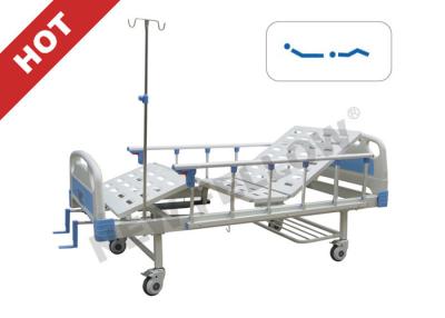 China Powder - coated Steel Medical Hospital Beds for sale