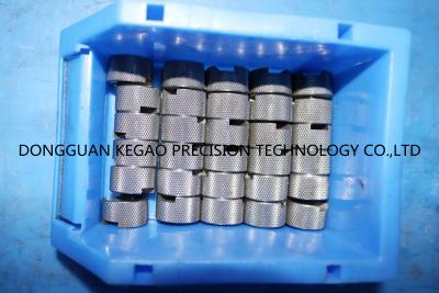 China Knurling Metal Injection Molding Parts S45C Cnc Lathe Machining Parts for sale