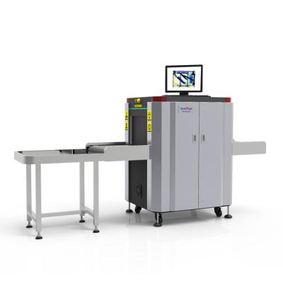 China HP-SE6550C 7 colors image x-ray airport luggage and baggage checking inspection machine cost for sale