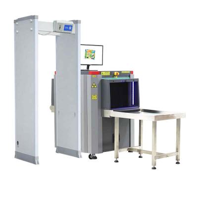 China Safeagle Dual Energy 5030 Tunnel Size Xray Baggage Parcel Scanner for Security Inspection for sale