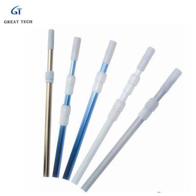 China Adjustable Swimming Pool Equipment Swimming Pool Cleaning Accessories Swimming Pool Aluminum Pole for sale