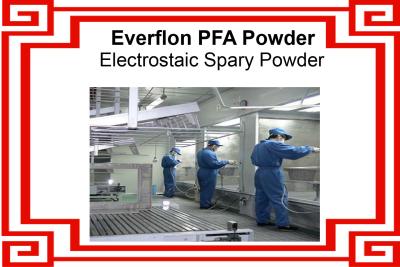 China PFA Powder / Electrostatic Spraying Grade / 45 um size / Coating Powder for sale