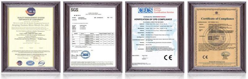 ISO 9001:2008 - Anping Yoston Metal Wire Mesh Co.,Ltd.