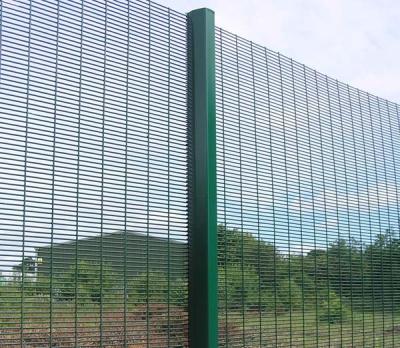 China 358 Anti Climb Welded Wire Mesh Fencing Panels , Steel Security Fence Panels For Prison for sale