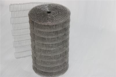 China Pizza Oven Stainless Steel Mesh Conveyor Belt , Steel Wire Conveyor Belt Positive Drive for sale